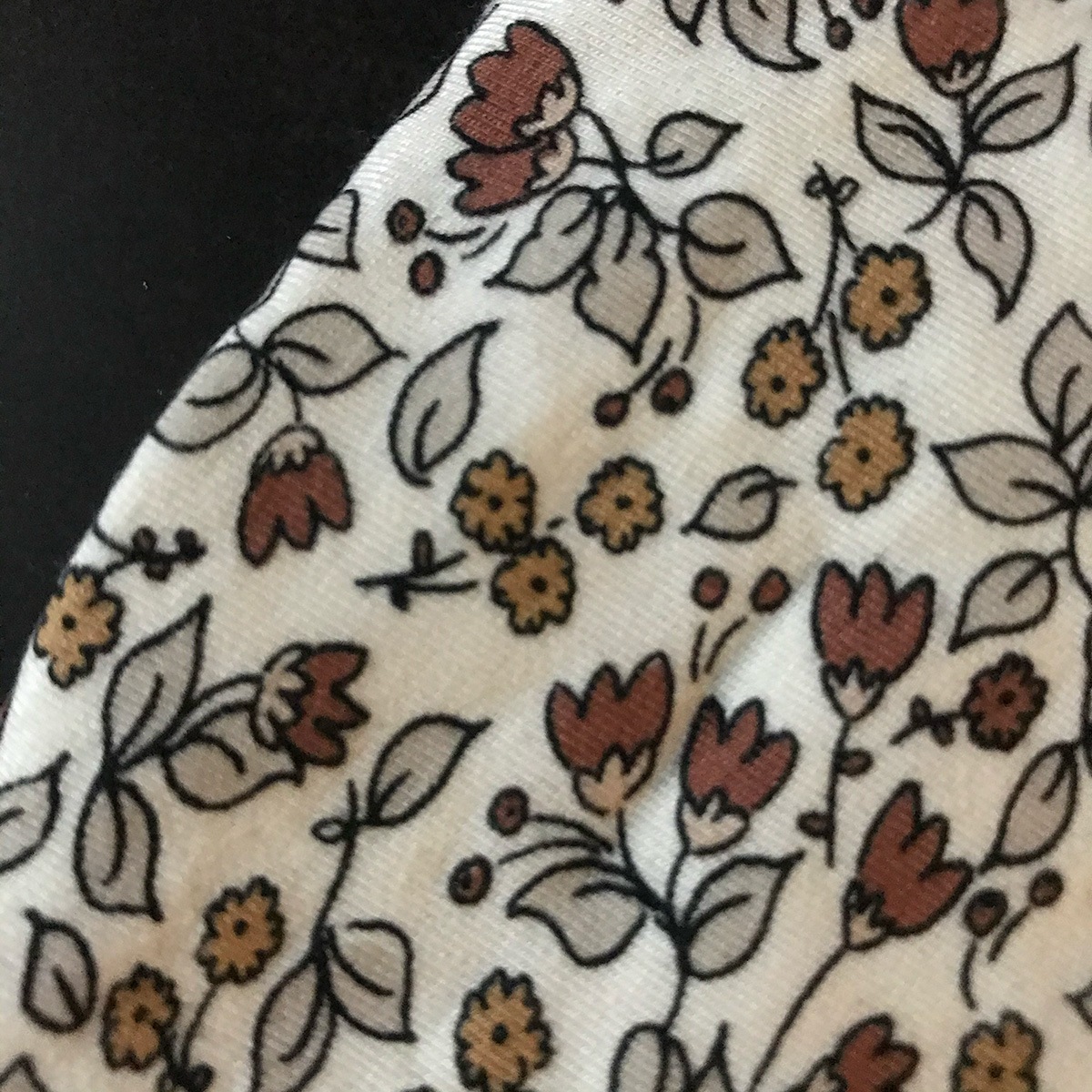 Quincy Mae BAMBOO BABY GOWN | FLEUR 3-6M [ネコポス対応可]  出産祝