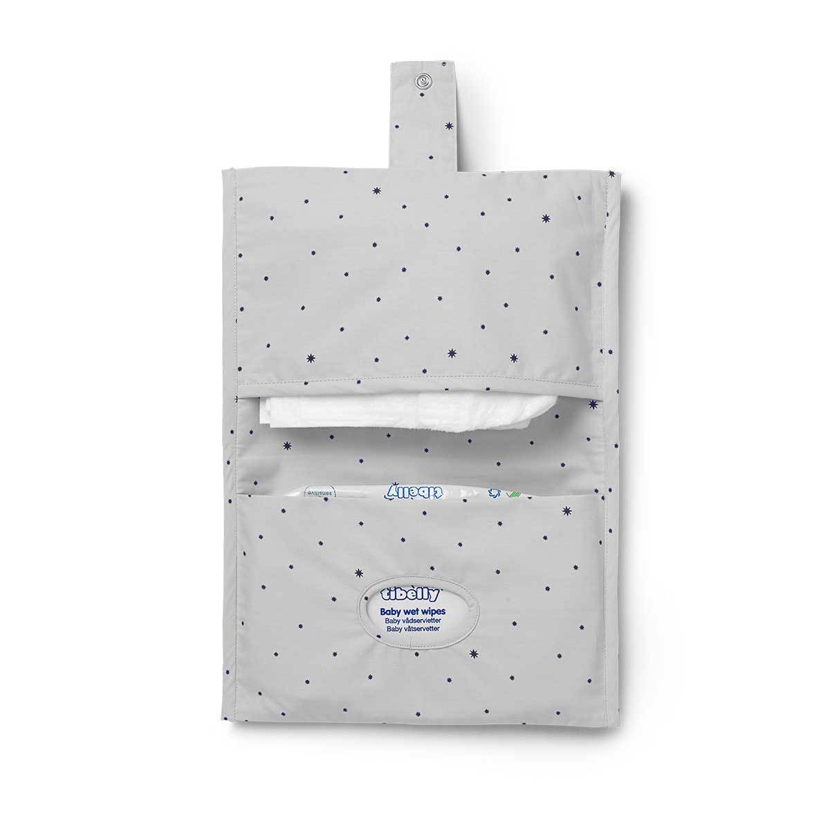 LIEWOOD FROM DENMARK おむつポーチ 100% cotton terry organic Liv / Baby Clutch - Rising star 25 x 35cm