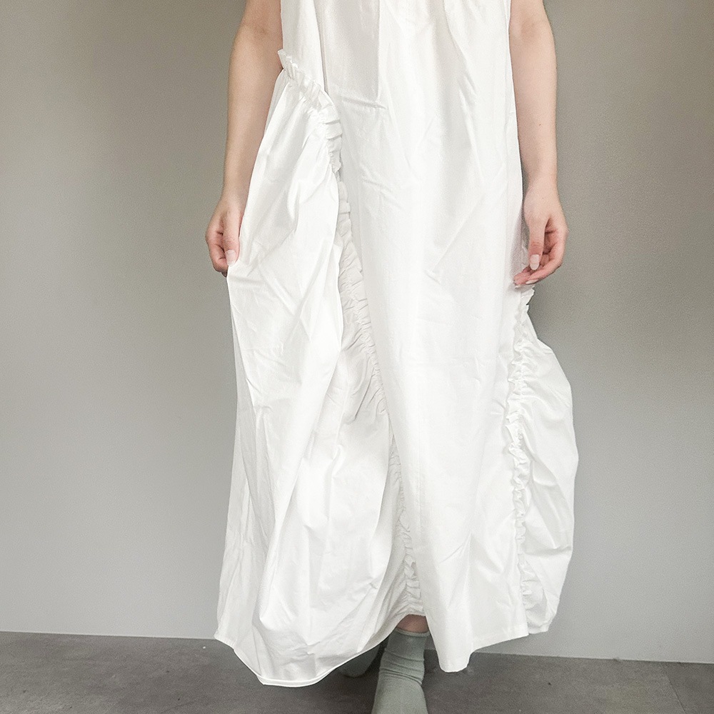 再値下げ[50%OFF] frankygrow BACK RIBBON SAILOR COLL DRESS / F2 BT/WT BT/BT