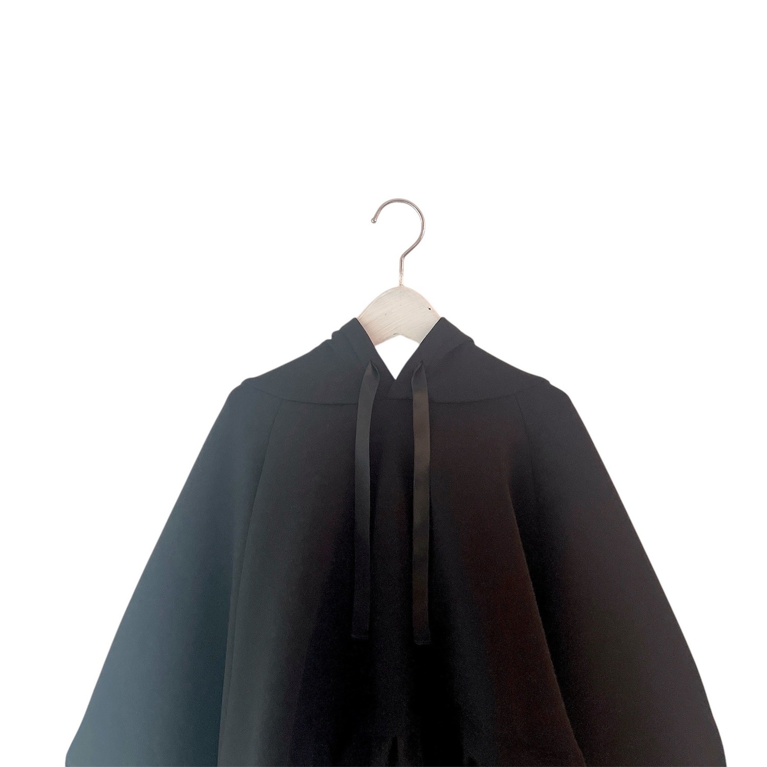 『SALE除外』frankygrow BALLOON DOUBLE AIR HOODIE	 BLACK F1/ F2 