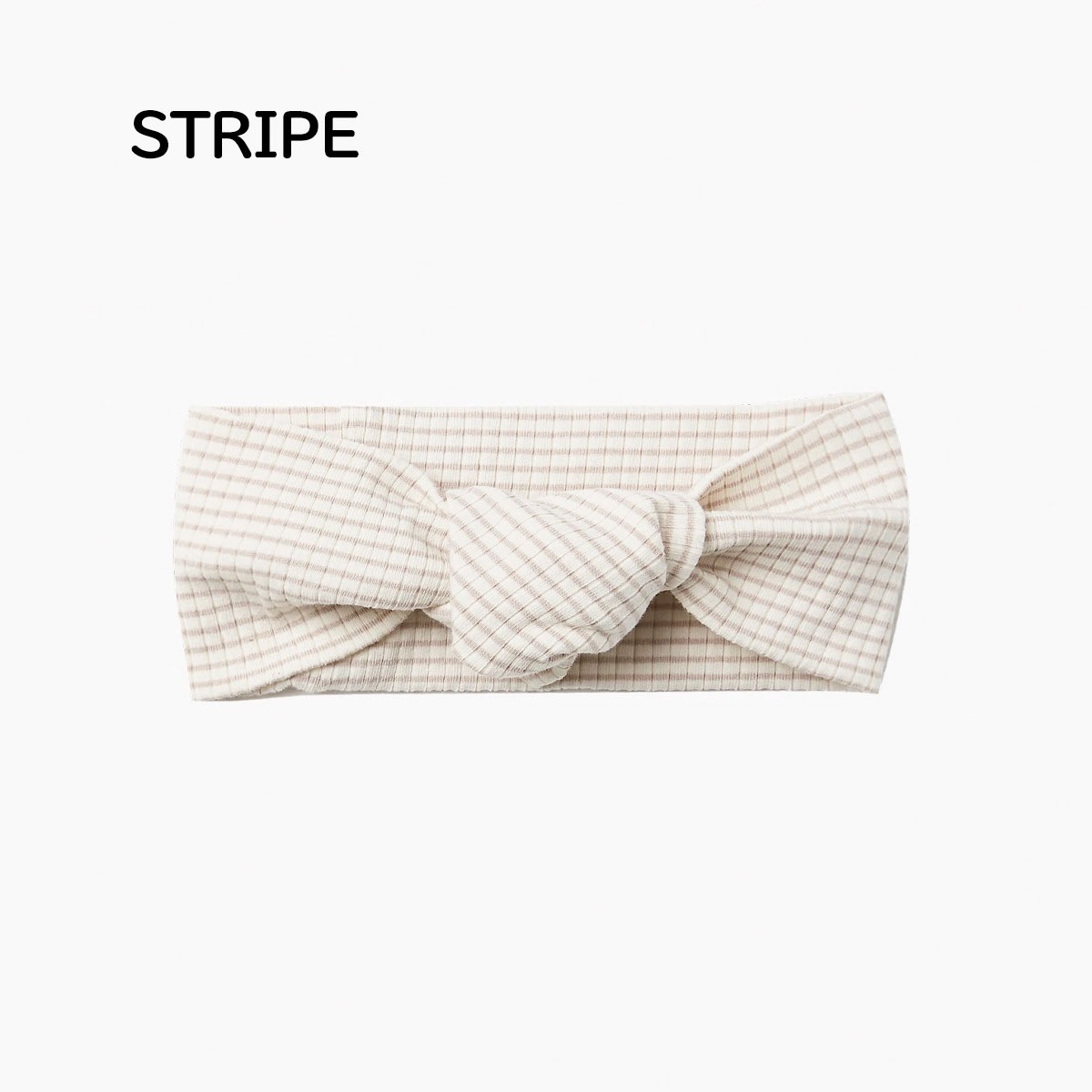 [30%off] Quincy Mae オーガニックコットン RIBBED BABY TURBAN　0-12M 12-24M [ネコポス対応可]