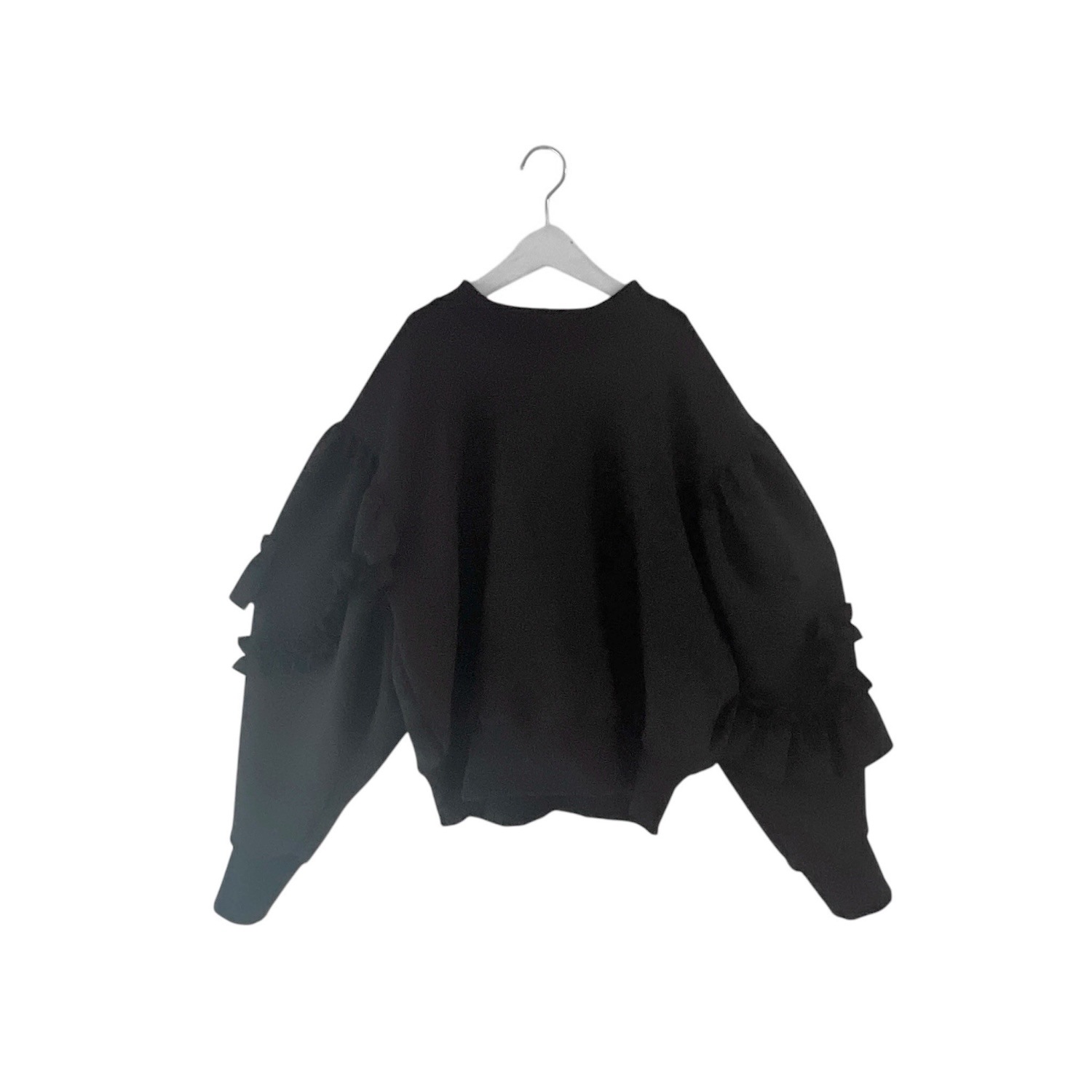 『SALE除外』frankygrow VORIOUS FRILL SLV DOUBLE AIR PO	BLACK F1/ F2 