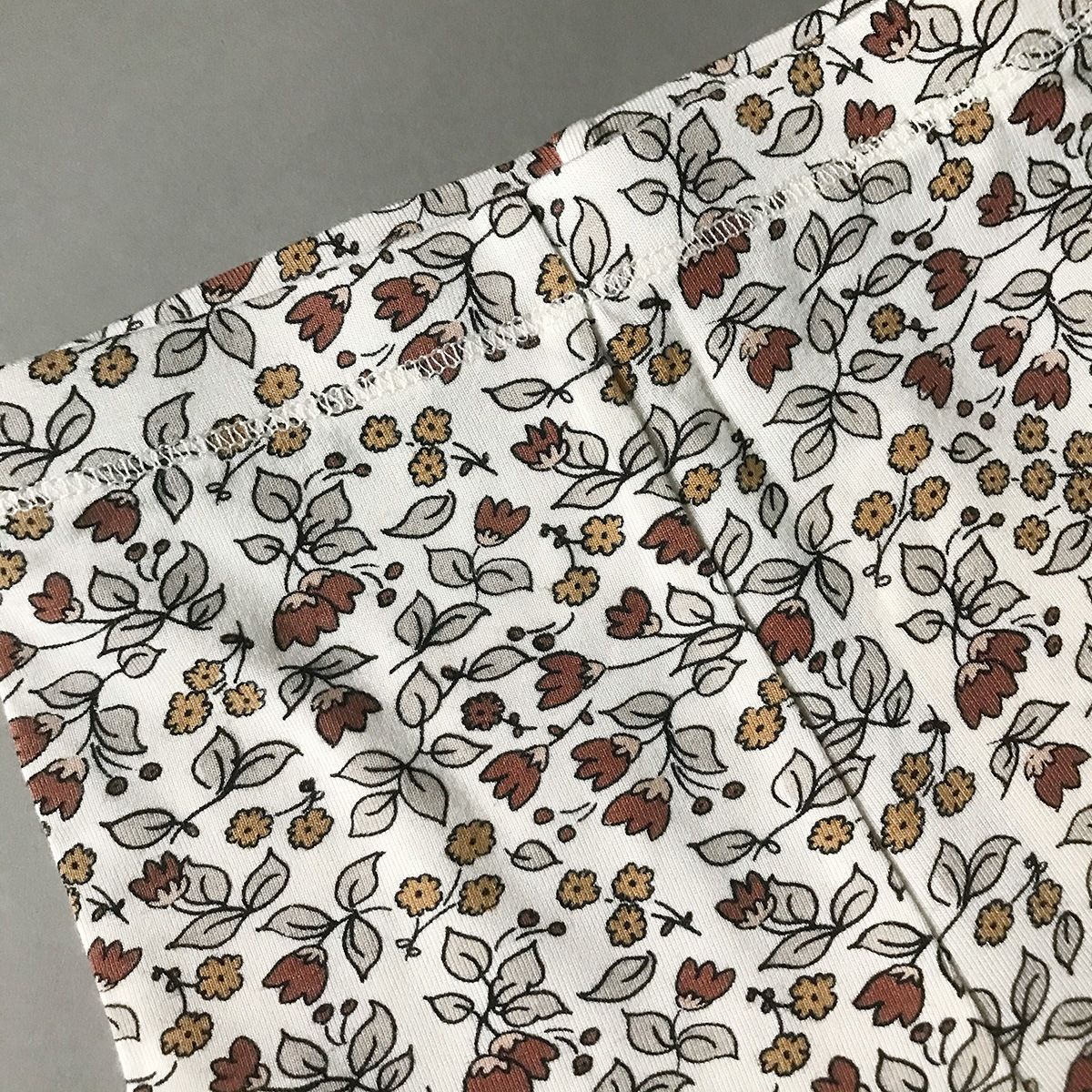 Quincy Mae  BAMBOO LEGGINGS | FLEUR  [ネコポス対応可] 60-70/80/90-100/100-100