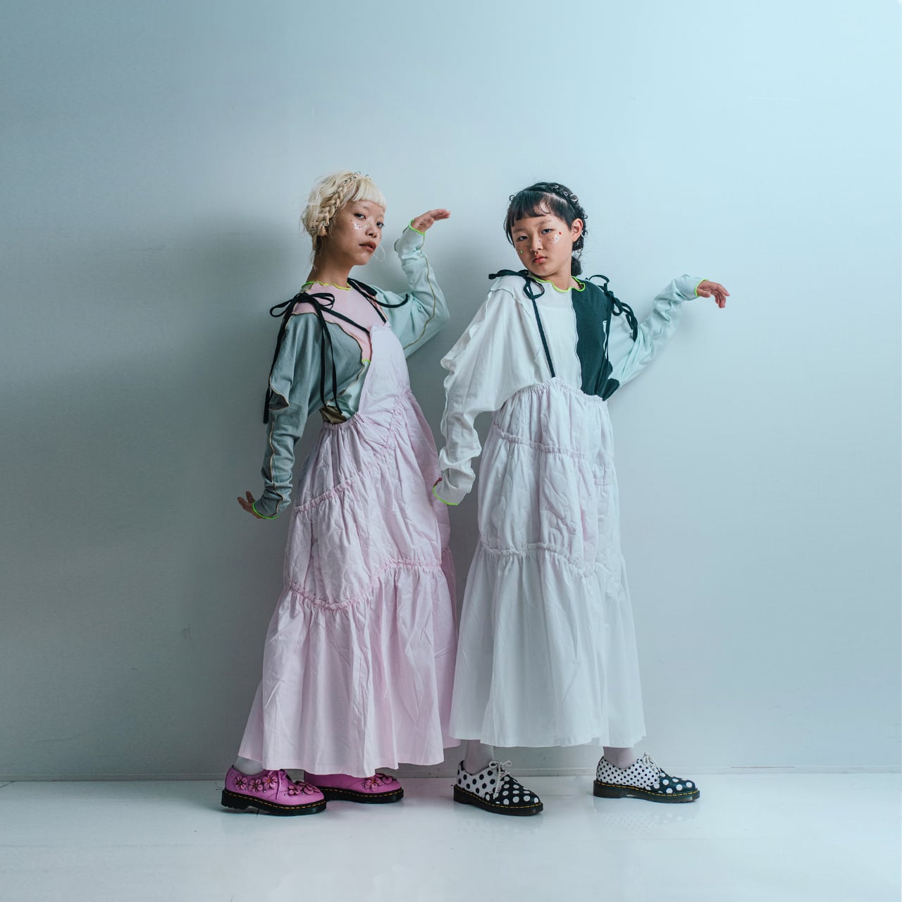 [30%OFF]frankygrow MULTI COLOR LS TEE / F2 大人サイズ BLACK/PINK