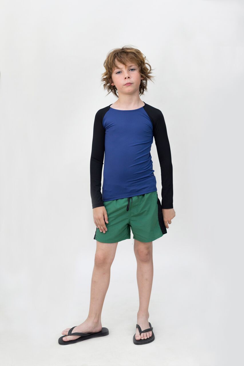 [再-60%] スペインから Motoreta 　[※1 クリックポスト可]　 18ss SWIM SHORTS　green12M/24M/3Y/5Y