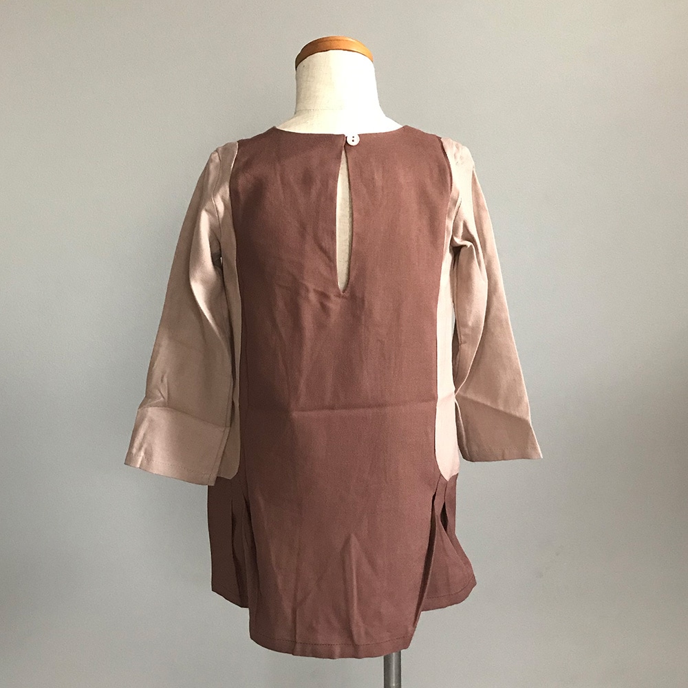 【60%OFF】 From Spain mimapi  　METIS DRESS  BKxWH 100-110/110-120/130/-/135-140