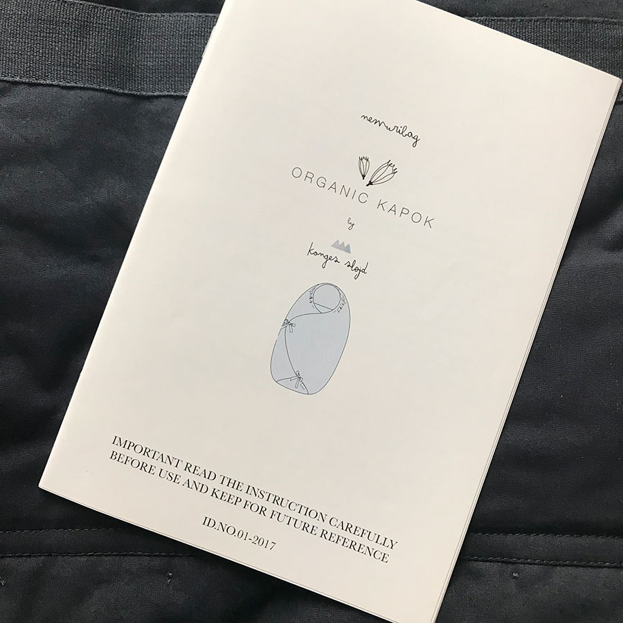 [30%OFF] Konges Slojd Nemuri Sleepingbag, Navy organic cotton ベビーカー装着用 フットマフ