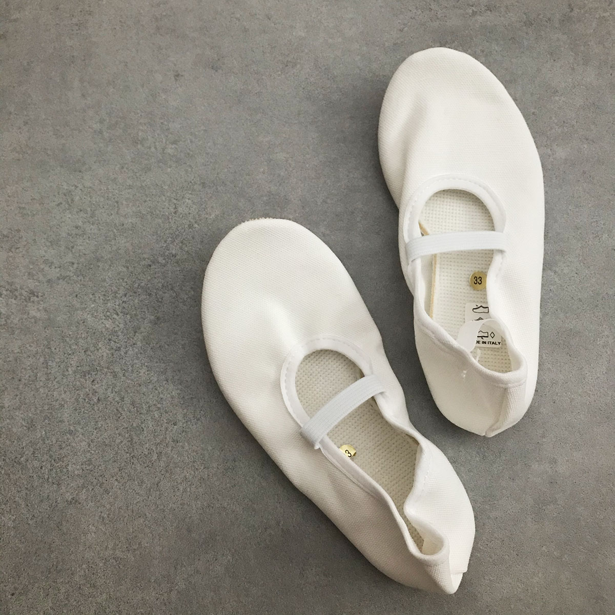 MERCURIUS  Eurythmie shoe white   16/17/18/18.5cm ストラップシューズ  リトミックシューズ マキュリアス ネコポス可