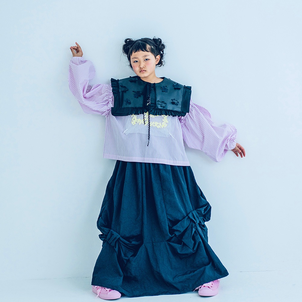 [50%off] frankygrow BEAR STITCH RIBBON SKIRT サイズF1/F2