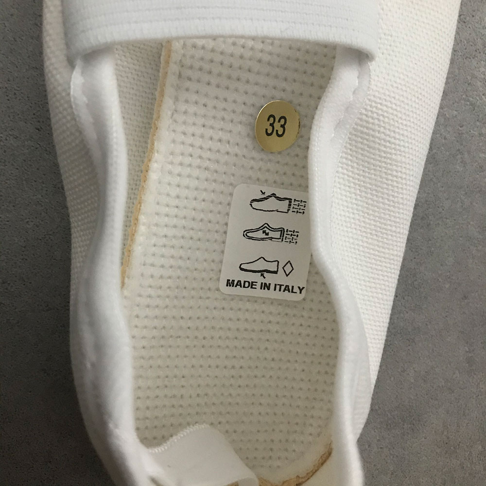 MERCURIUS  Eurythmie shoe white  19/20/20.5/21.5/22.5/23/23.5/24/24.5/25/26 ストラップシューズ  リトミックシューズ マキュリアス