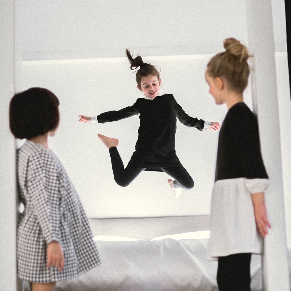 [60%off]From Spain mimapi  CARONTE DRESS BK 100-110/110-120/130/130-140