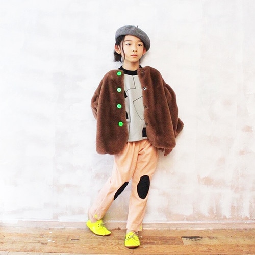 【40% OFF】frankygrow 3PATTERNS BEAR MT KNEE PATCH SWEAT PANTS GY