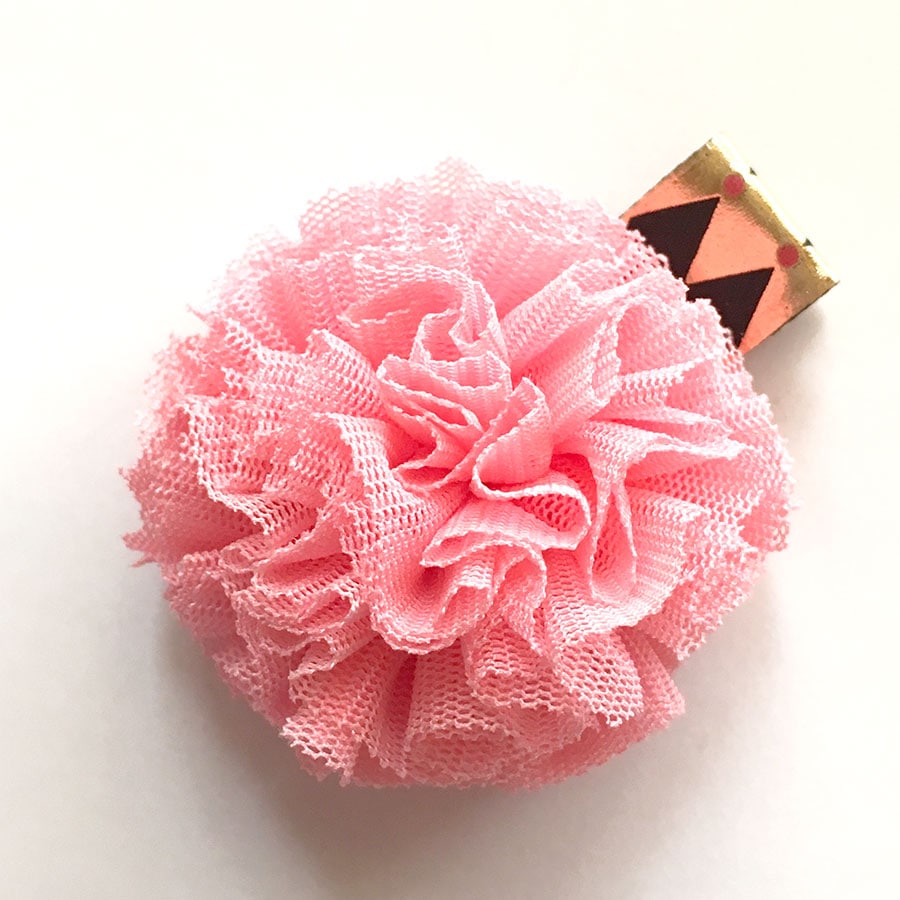 CHATOY チュールヘアピン B ピンク