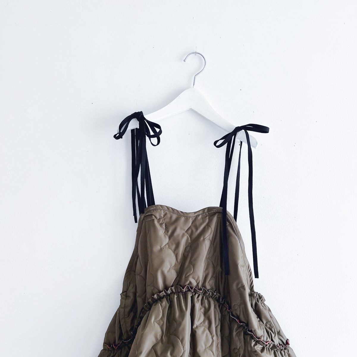 [50%OFF] frankygrow GURUGURU QUILTING JUMPER SKIRT / F2