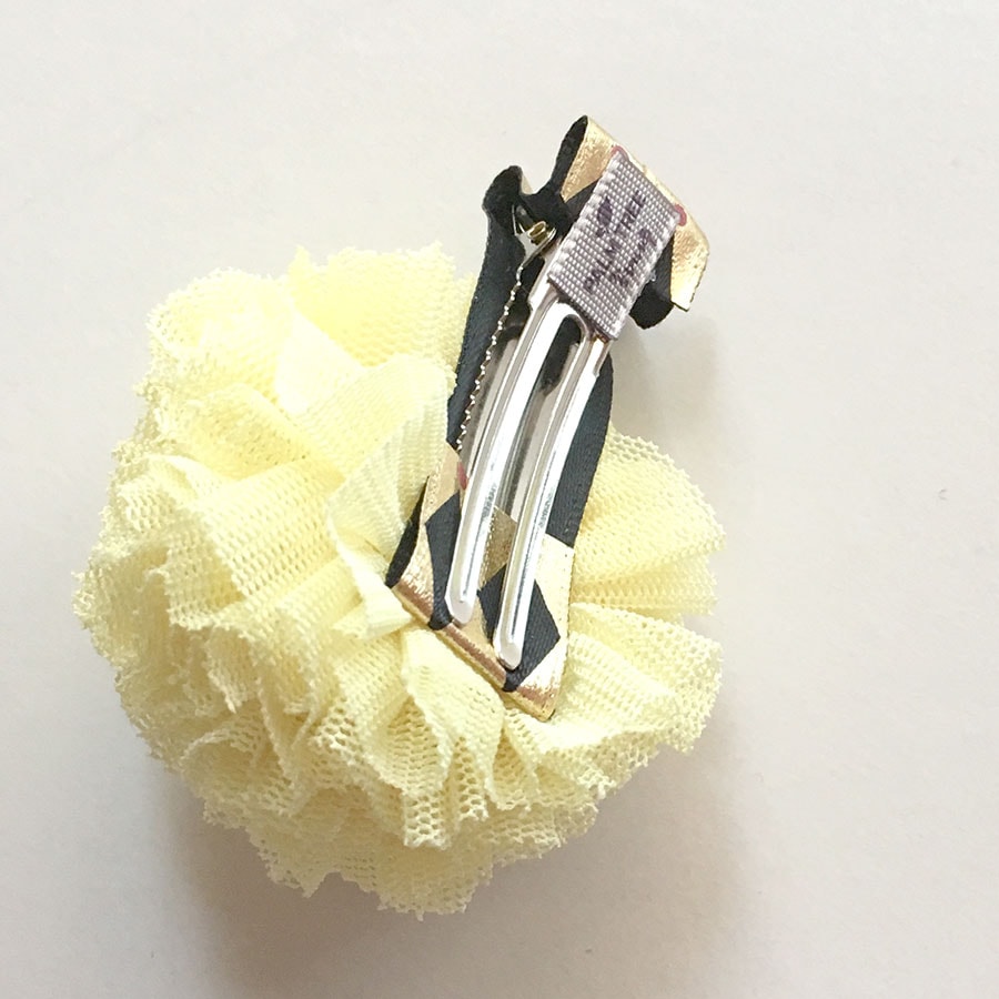 CHATOY チュールヘアピン B イエロー