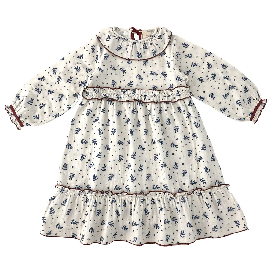 ●From Germany　LIILU Oana Dress  Winter blossom organic cotton  2Y/4Y/