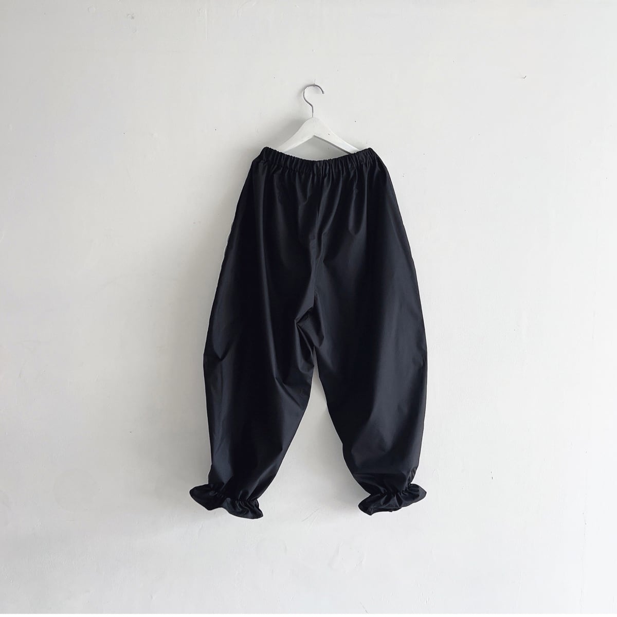 ●frankygrow SIDE LINE PE PANTS / GY/BK F2