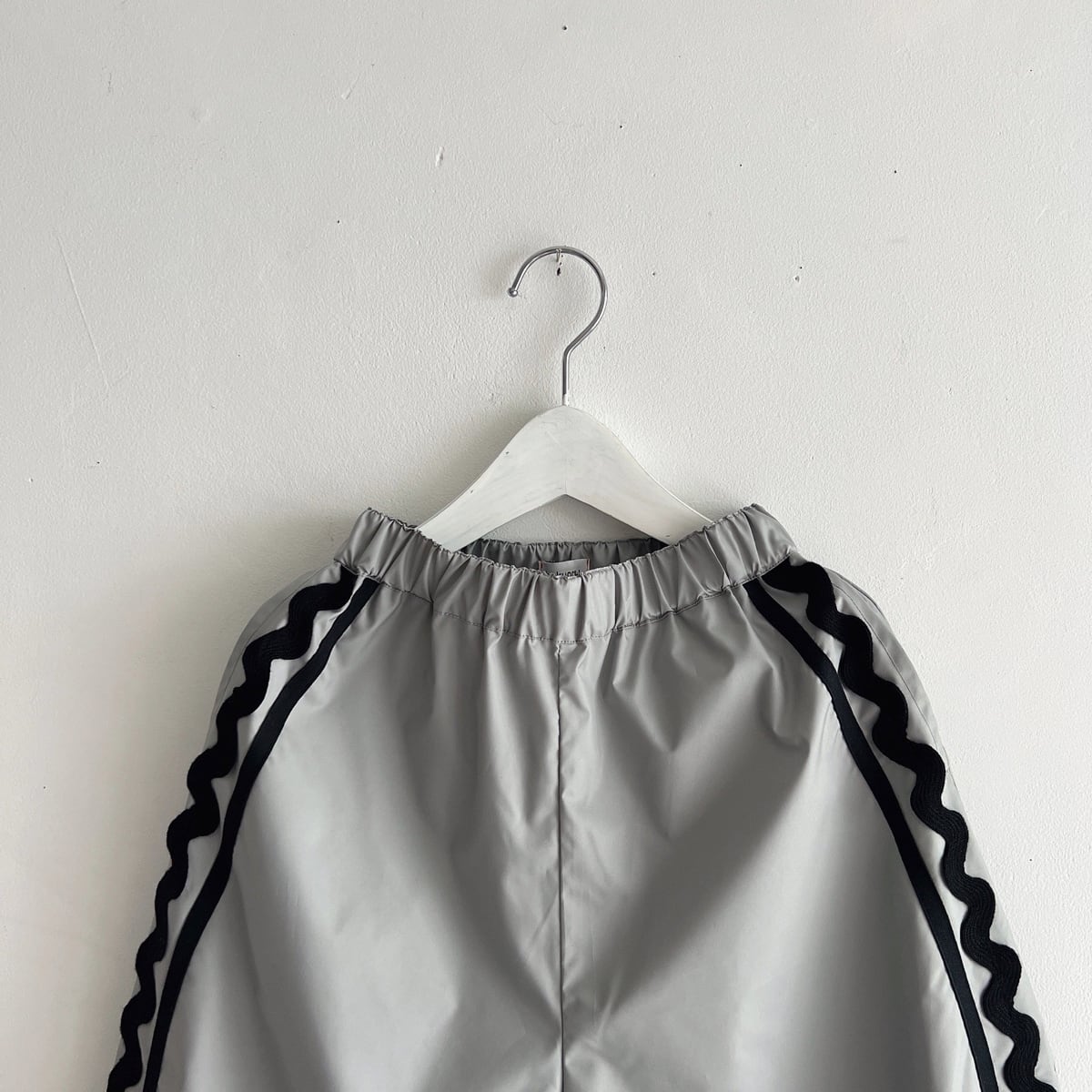 ●frankygrow SIDE LINE PE PANTS / GY/BK F2