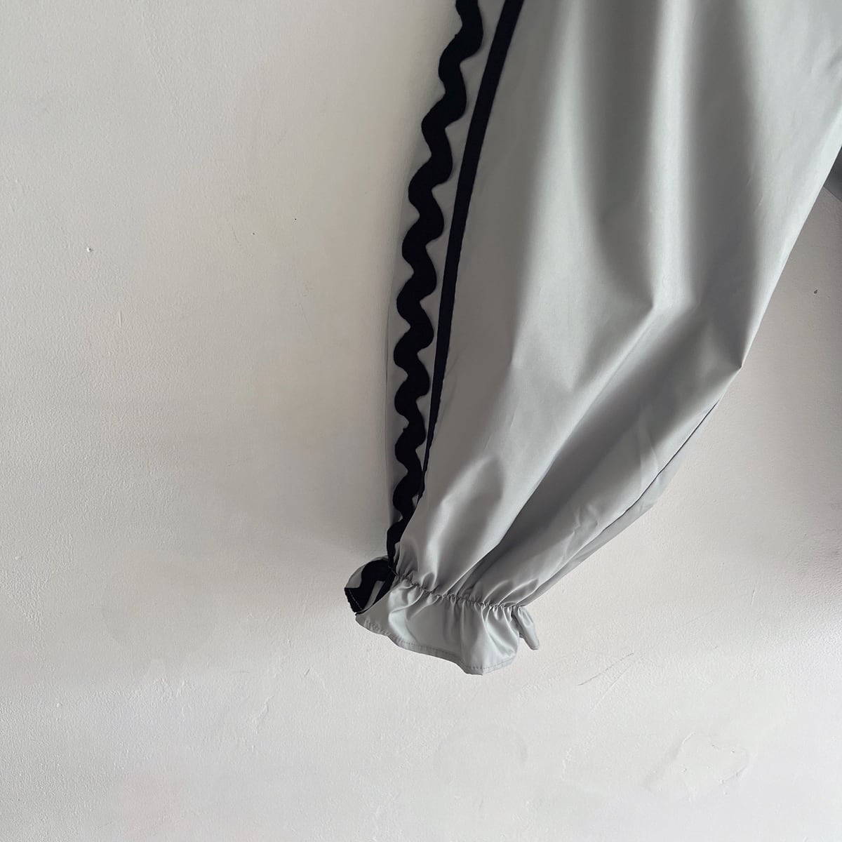 ●frankygrow SIDE LINE PE PANTS / GY/BK F2