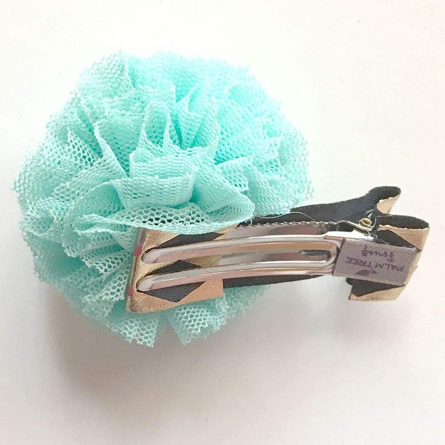 CHATOY チュールヘアピン B グリーン