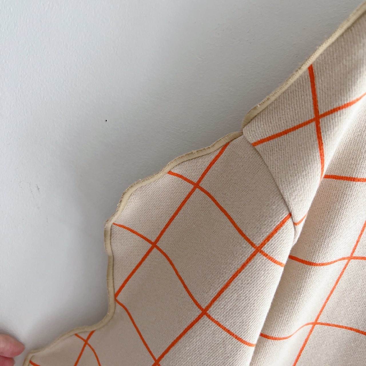 再値下げ【50%OFF】frankygrow ORG.PT PLAID 2HOLE HOODIE / F2 ABEIGE