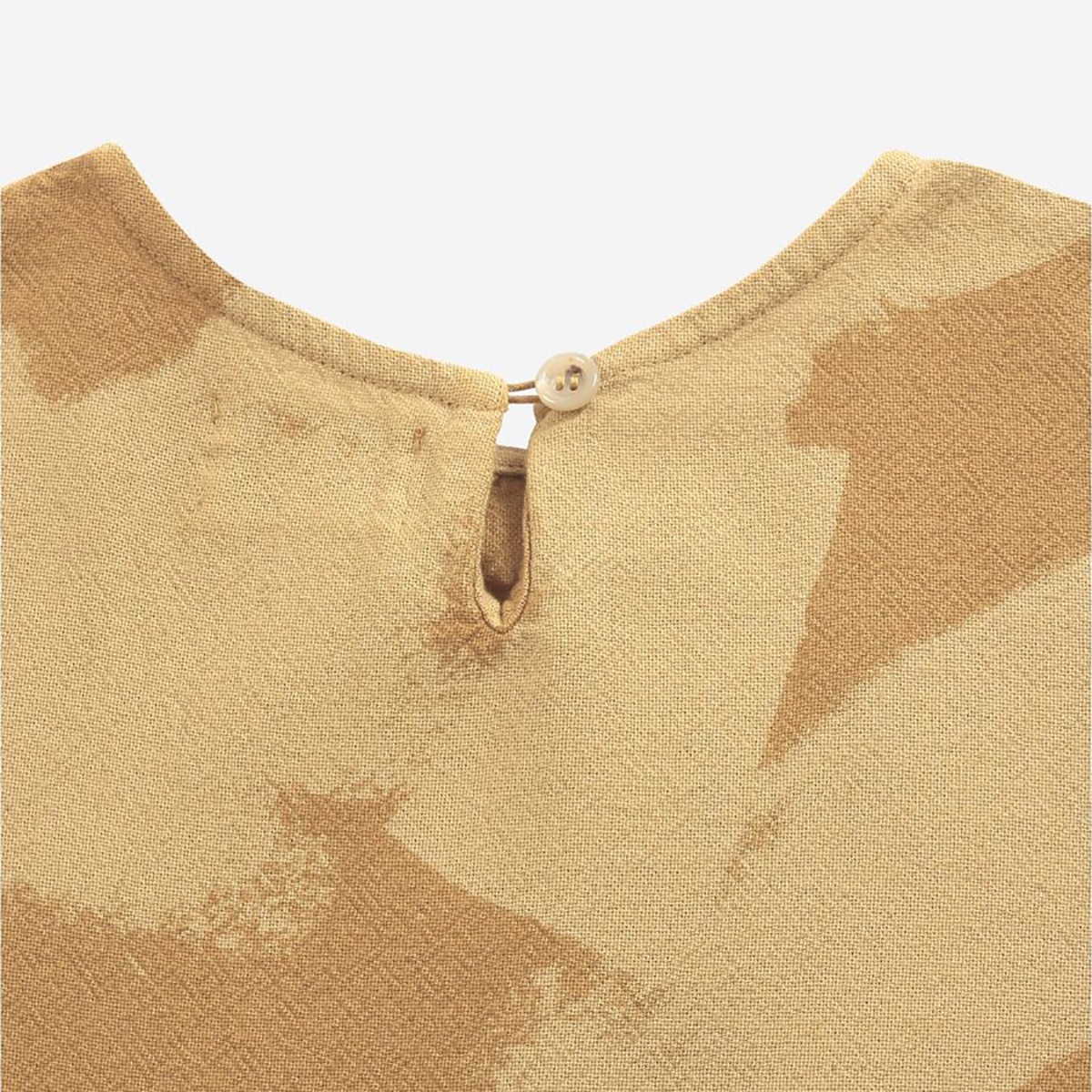 【60%OFF】 From spain BOBO CHOSES Painting All Over woven midi dress 110/120/130