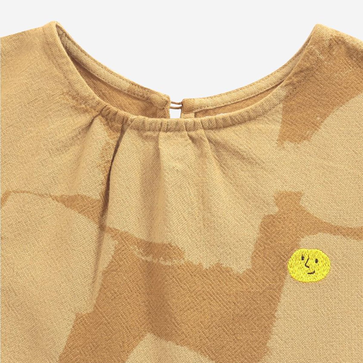 【60%OFF】 From spain BOBO CHOSES Painting All Over woven midi dress 110/120/130