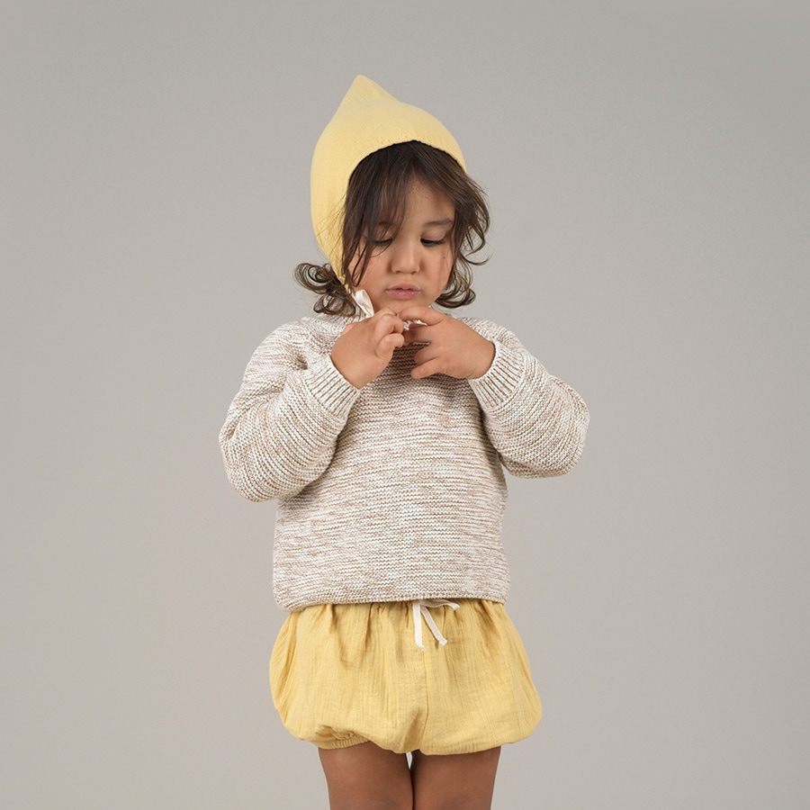 [30%OFF] From Germany liilu pixie bonnet organic cotton　[※1 クリックポスト可]　Mustard S/M