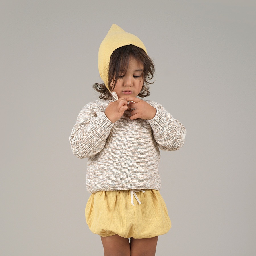 [30%OFF] From Germany liilu pixie bonnet organic cotton　[※1 クリックポスト可]　Hazy Blue S/M