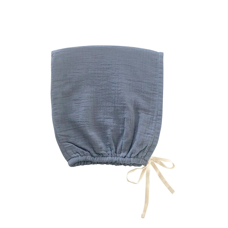 [30%OFF] From Germany liilu pixie bonnet organic cotton　[※1 クリックポスト可]　Hazy Blue S/M