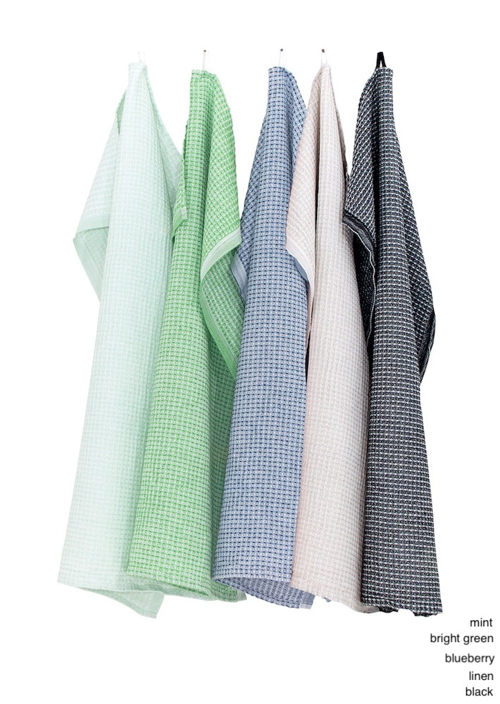 From Finland LAPUAN KANKURIT　MAIJA towel 48x70cm  45/white-blueberry