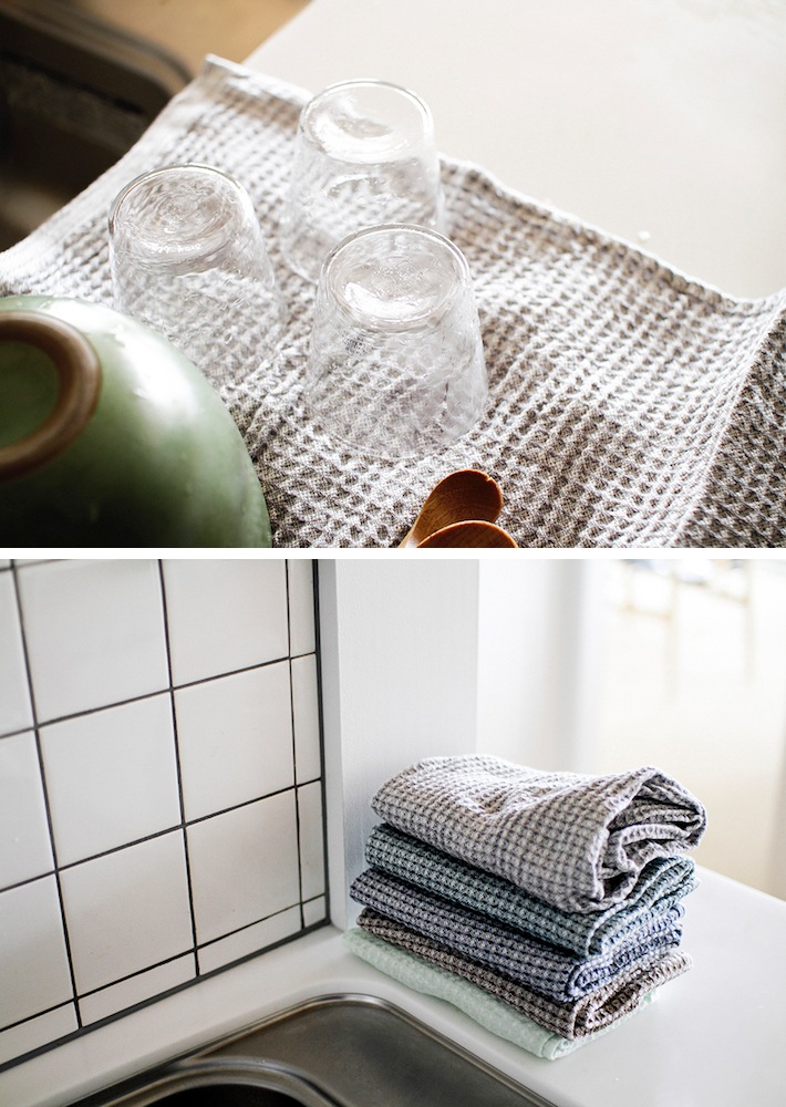 From Finland LAPUAN KANKURIT　MAIJA towel 48x70cm  45/white-blueberry