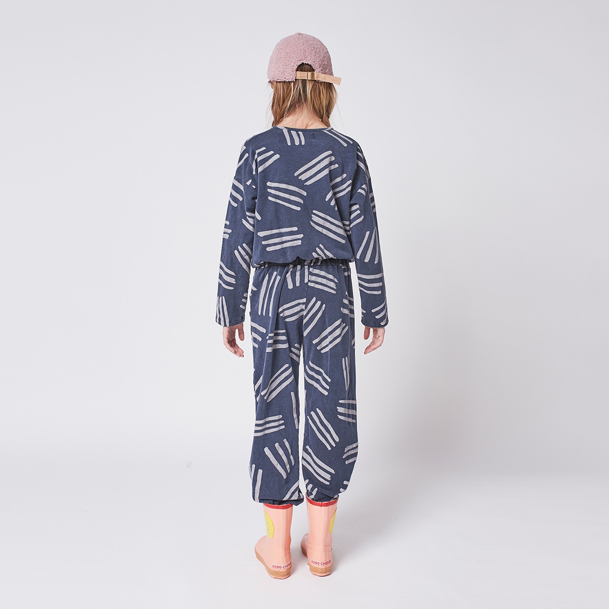 【60%OFF】 From spain Bobo Choses Scratch All Over fleece overall 110/120/130/140-150/150-160 オーガニックコットン