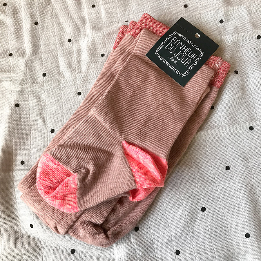 【50% OFF】　From フランス BONHEUR DU JOUR 　[※1 クリックポスト可] タイツ LAILA ROSE