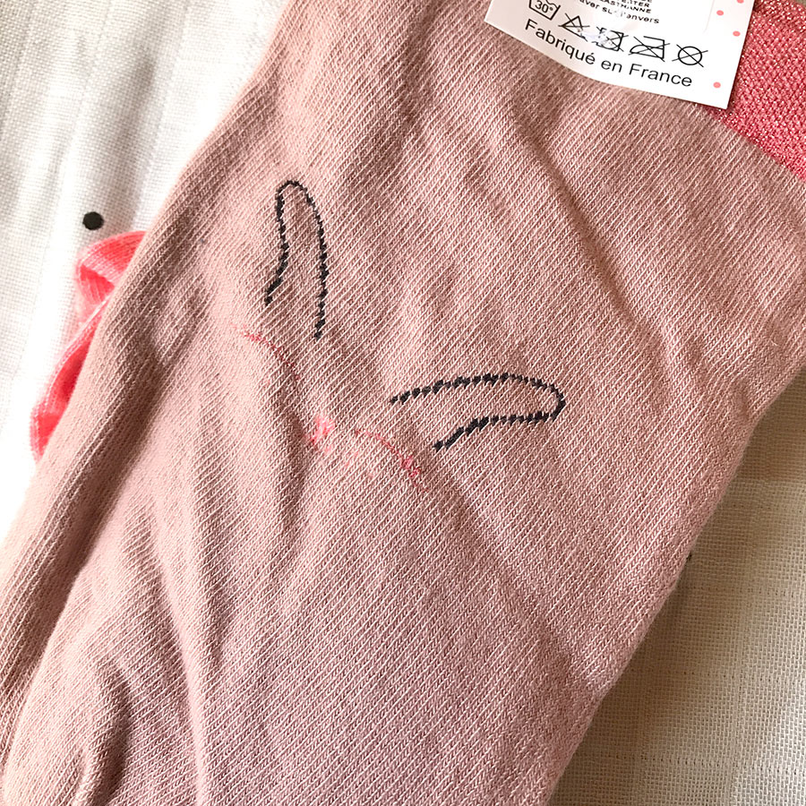 【50% OFF】　From フランス BONHEUR DU JOUR 　[※1 クリックポスト可] タイツ LAILA ROSE