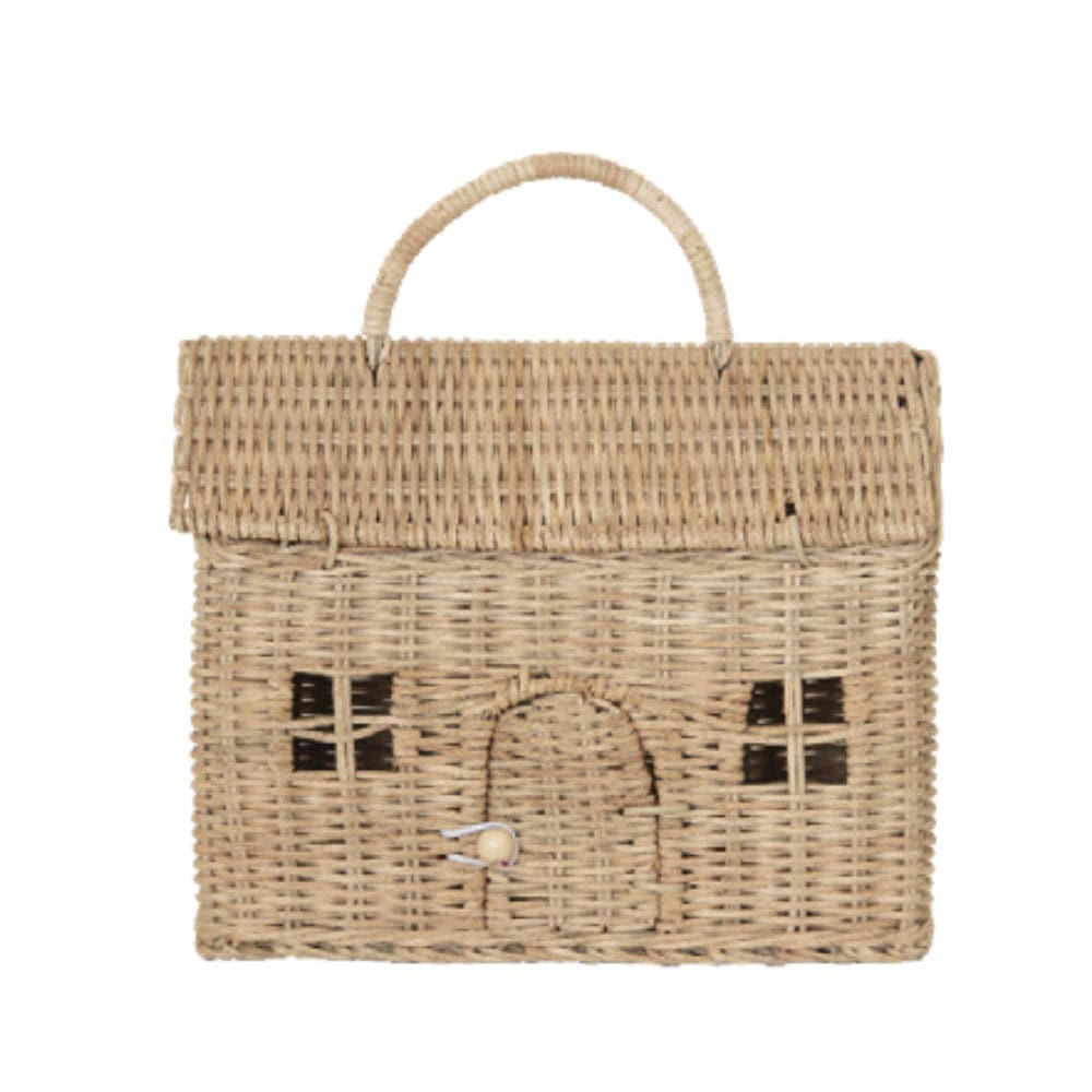 Olli Ella オリエラ　CASA CLUTCH STRAW [ラッピング不可]