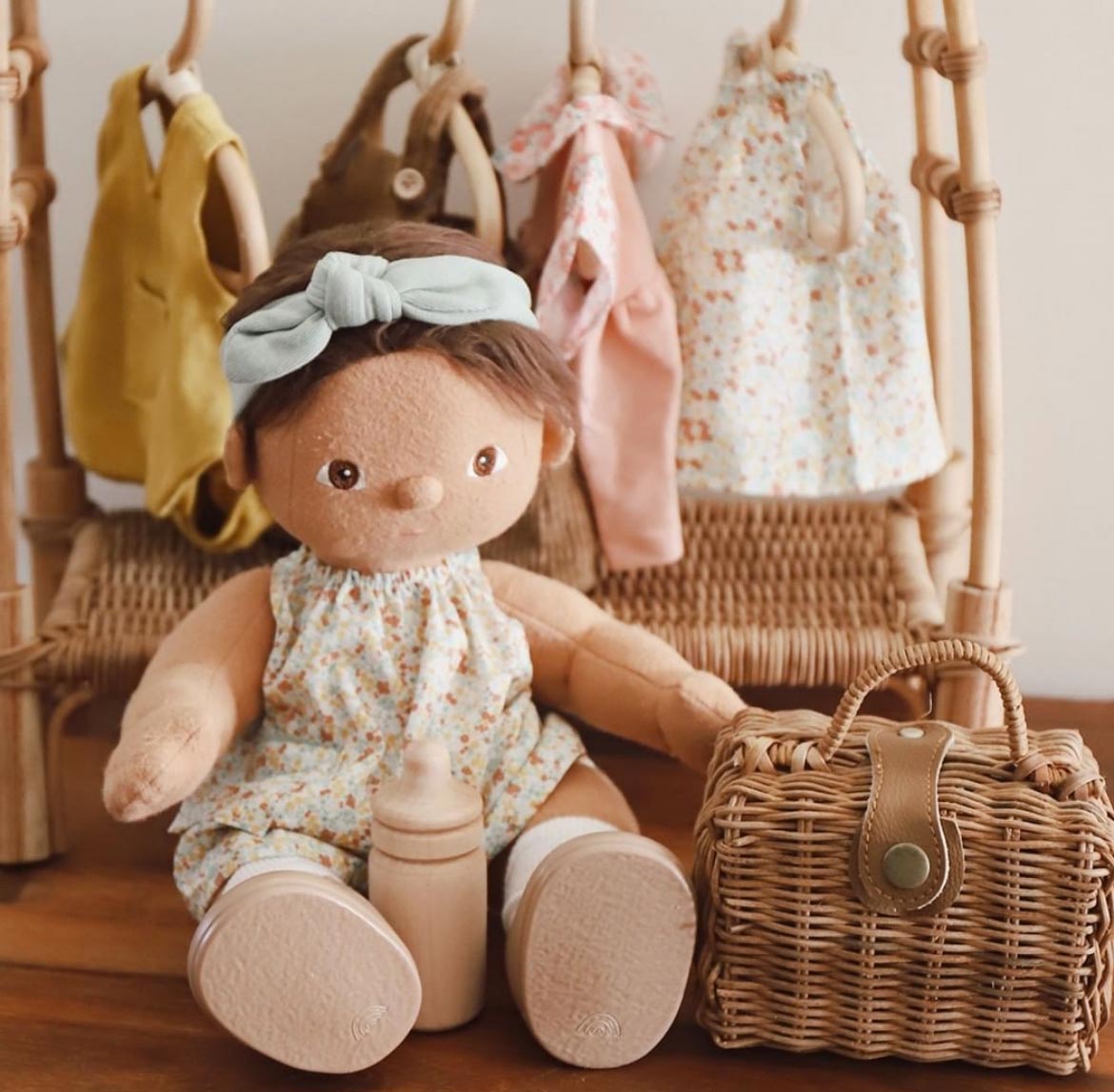 イギリスから Olli Ella オリエラ Doll DOLL TOATY TRUNK - ナチュラル　 [ラッピング不可]