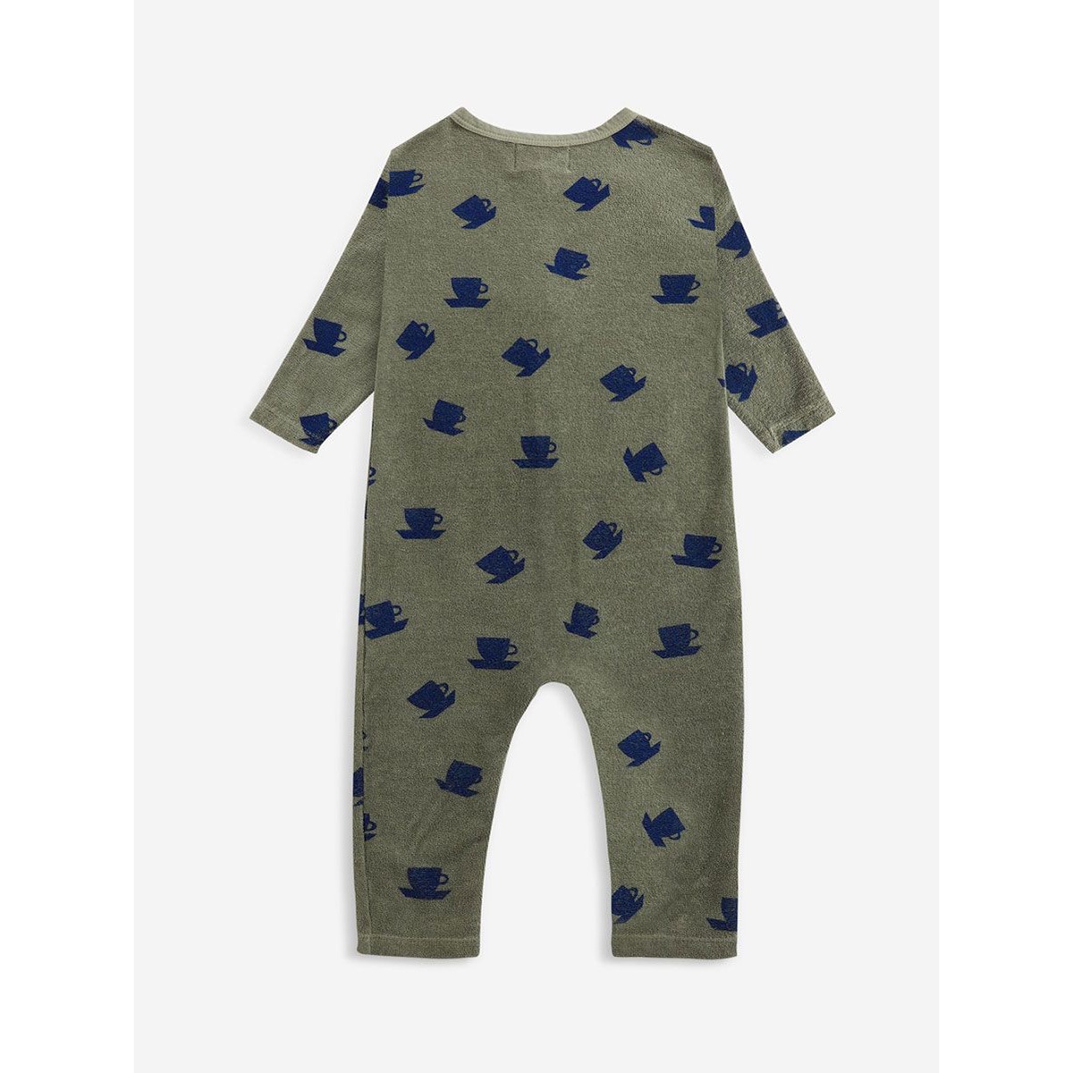 【40%off】 From spain Bobo Choses Cup Of Tea All Over terry overall　12-18M オーガニックコットン