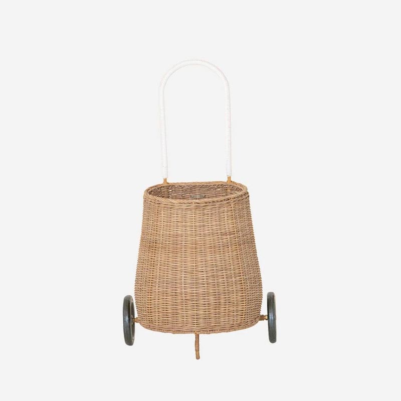 Olli Ella オリエラ　Rattan Medium Luggy Basket - Natural 高さ74cm [ラッピング不可]