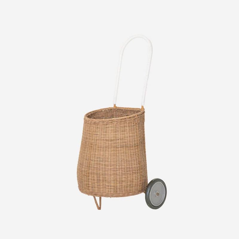 Olli Ella オリエラ　Rattan Medium Luggy Basket - Natural 高さ74cm [ラッピング不可]