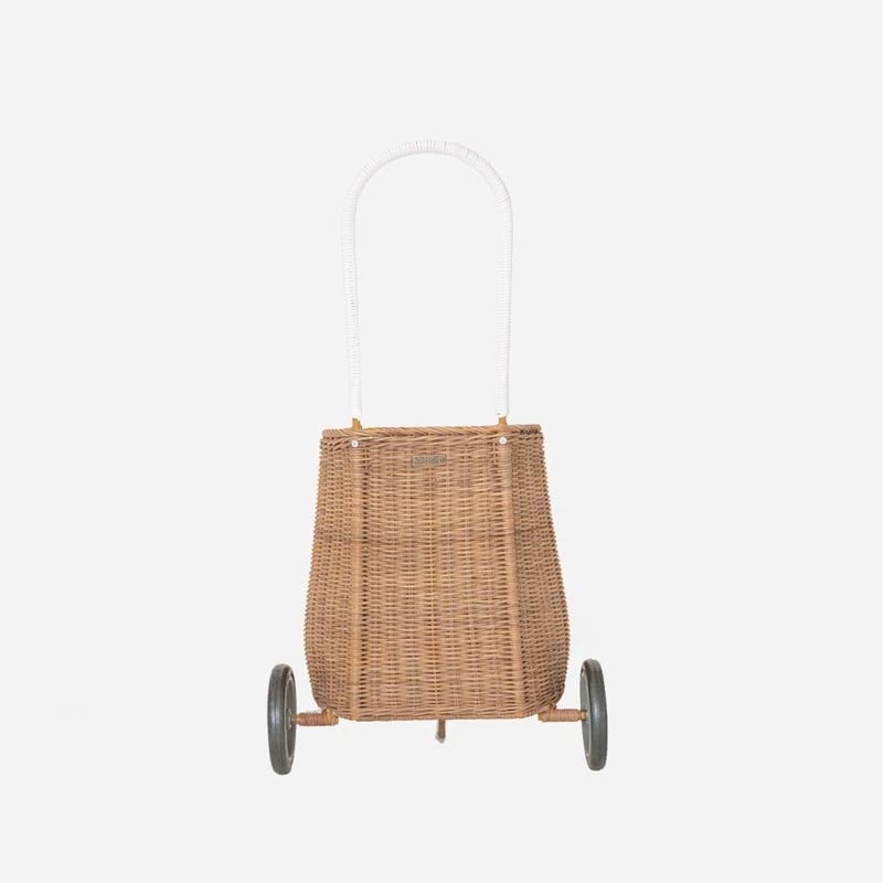 Olli Ella オリエラ　Rattan Medium Luggy Basket - Natural 高さ74cm [ラッピング不可]
