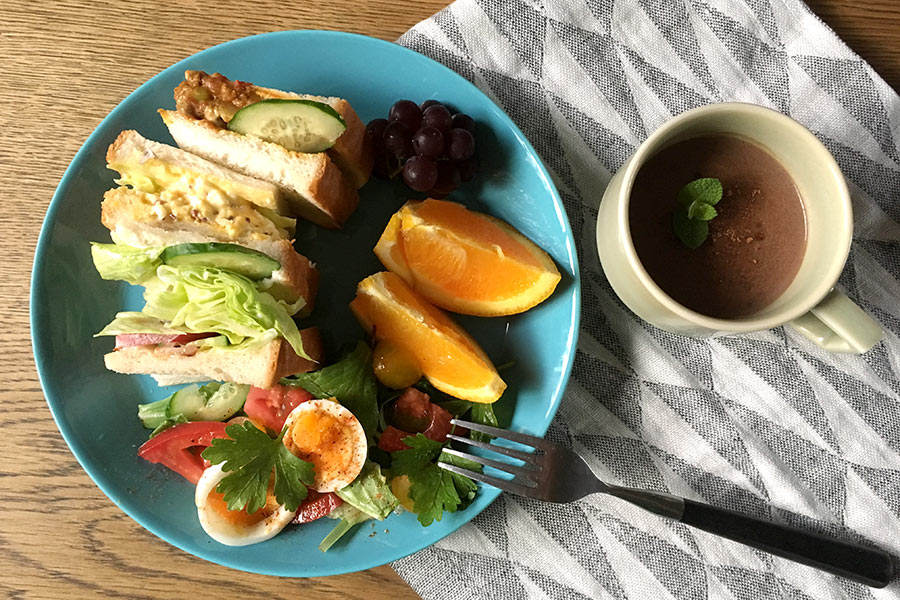 From Finland LAPUAN KANKURIT　TRIANO towel 48x70cm white-lavender