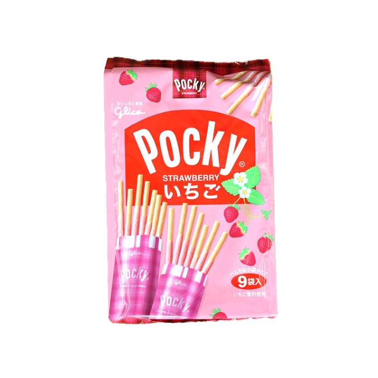 ポッキー いちご 8袋入り | チョコレート｜お菓子・駄菓子の詰め合わせ