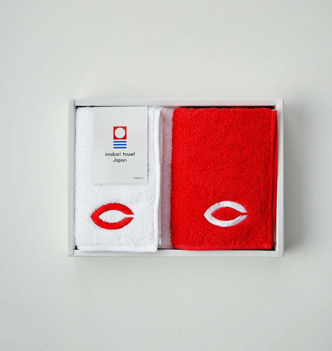 今治タオルブランド タオルハンカチ 2枚1セット（Cマーク）