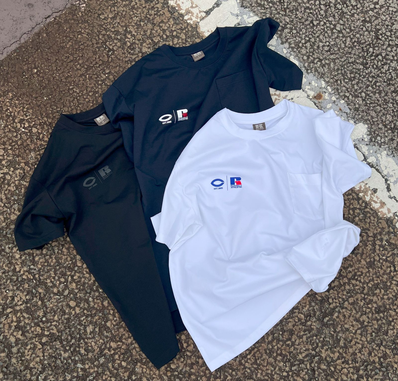 中央大学×ラッセルアスレティック Dri-POWER ポケットTシャツ