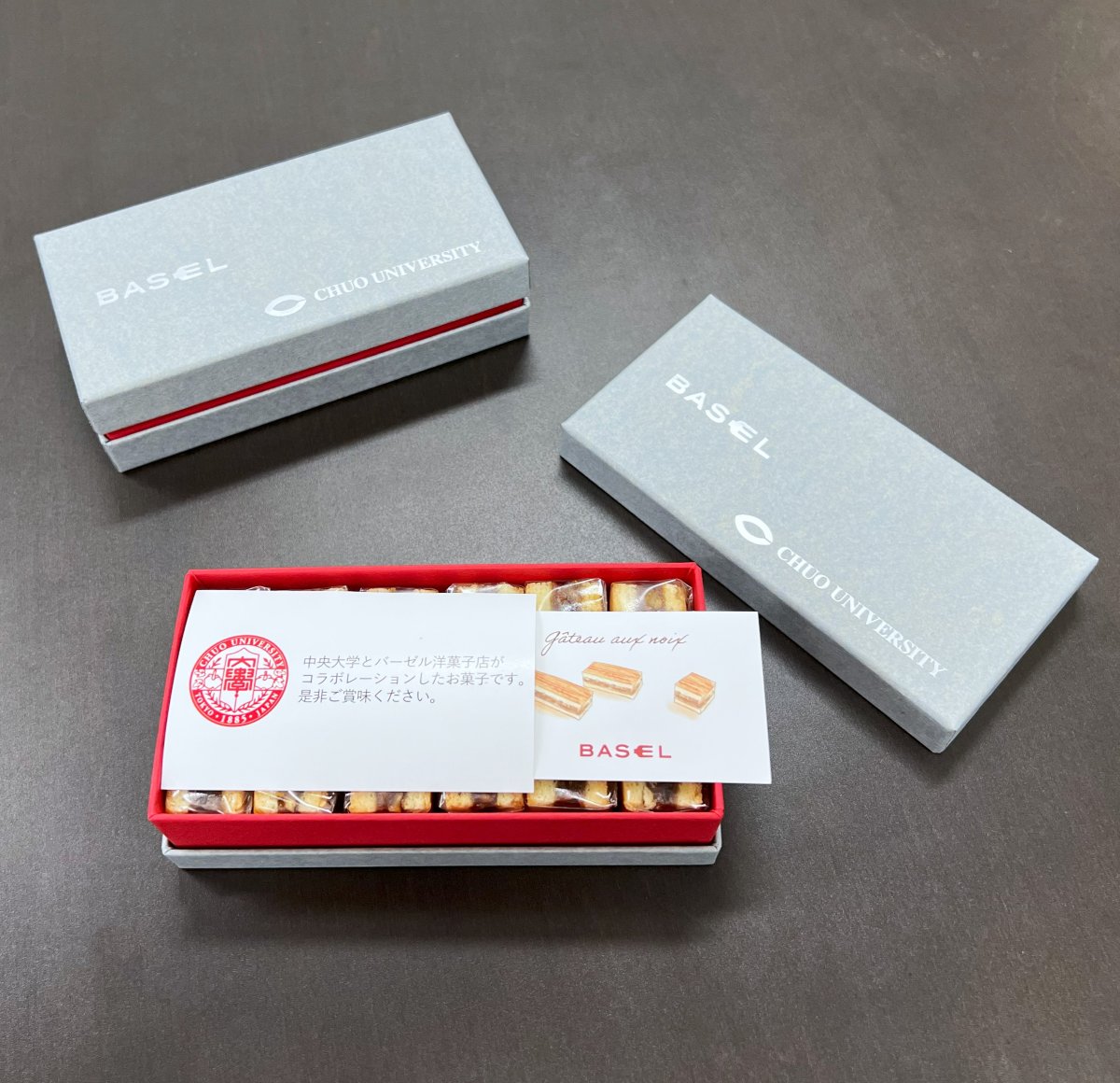 中大×バーゼル「ガトー・オ・ノア」ミディ 6個入