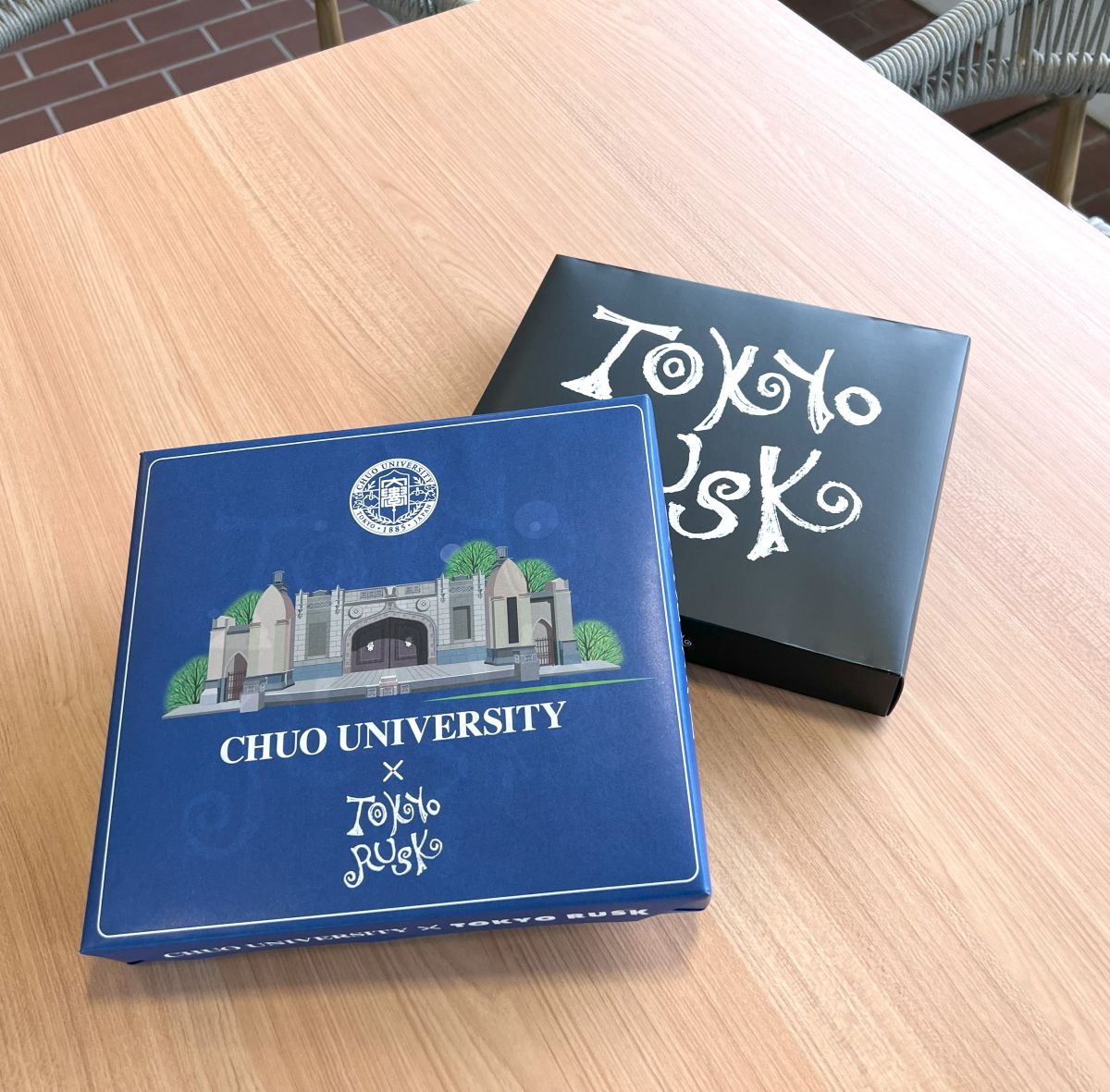 中央大学×東京ラスク　ギフトボックス12枚