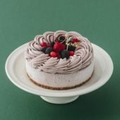 【Xmas専用】（12cm/4号)ヴィーガンローストロベリーケーキ（2～4名分）※12/12以降のお届け