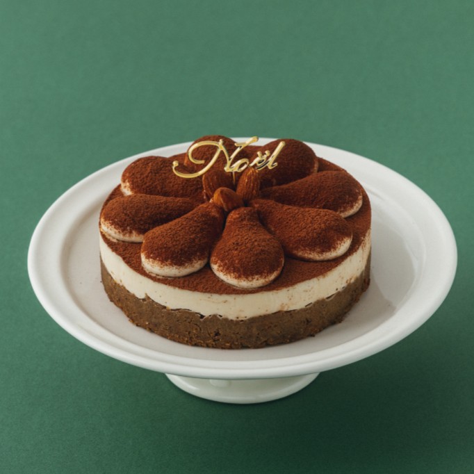 【Xmas専用】（12cm/4号）ヴィーガン甘酒ローティラミス（2～4名分）※12/12以降のお届け