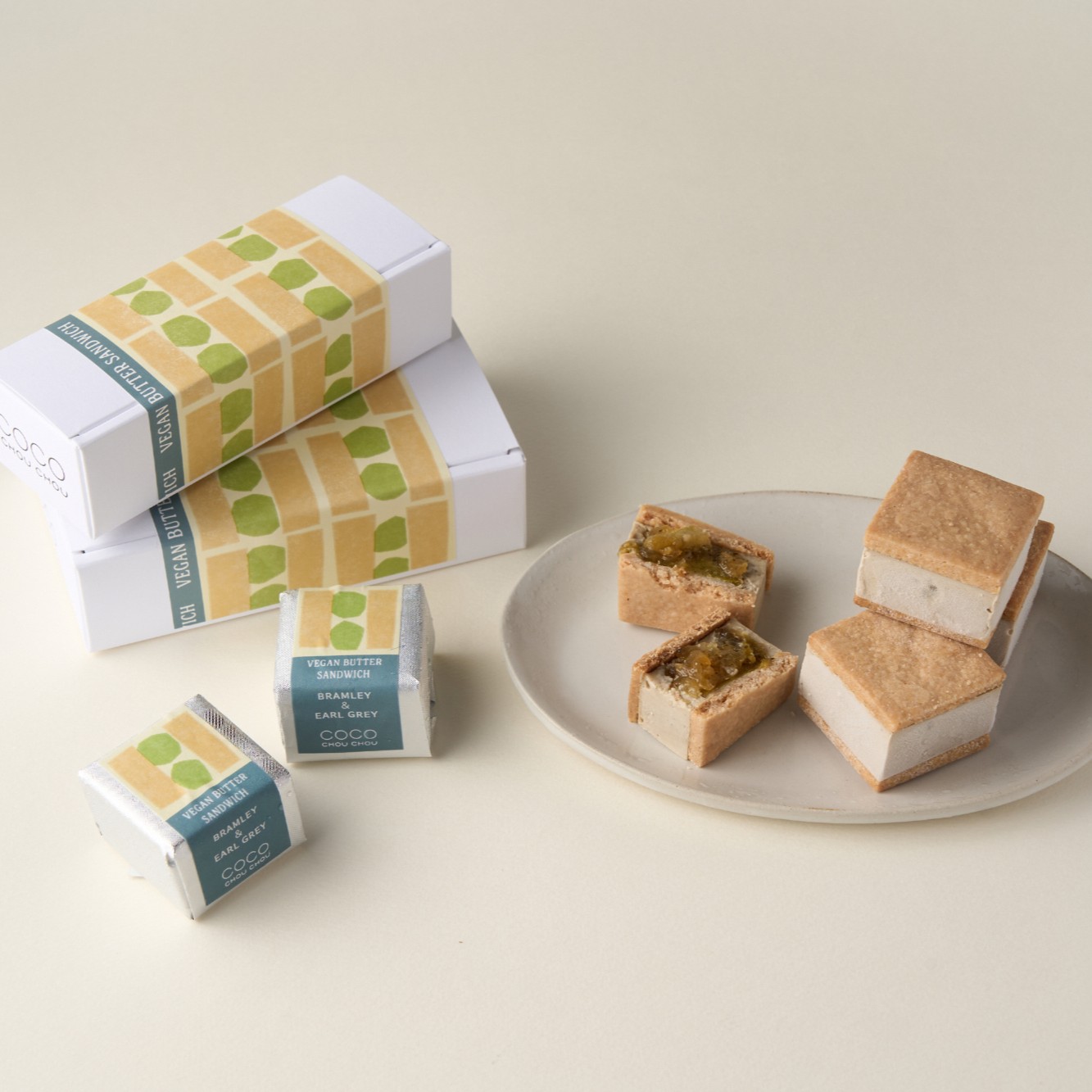 ＜季節限定＞信州ヴィーガンバターサンドブラムリー＆アールグレイ（6個セット）